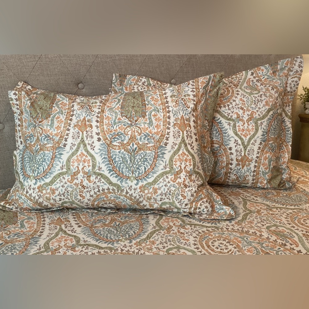 Pottery Barn Duvet & Shams